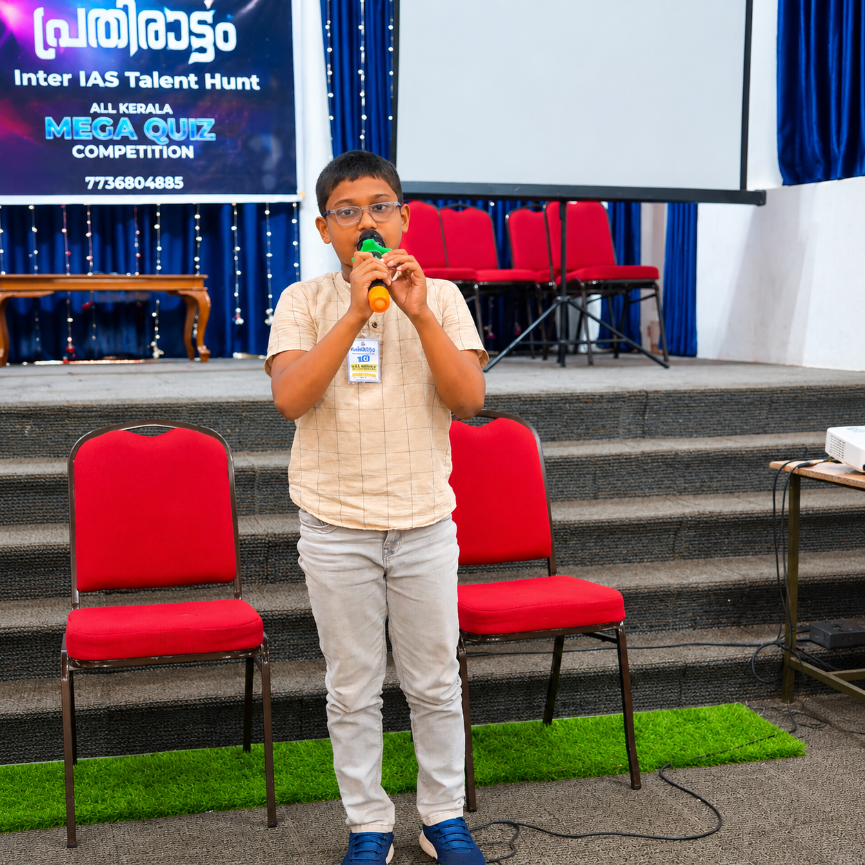 Student public speaking
